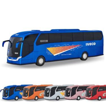 Imagem de Ônibus Busão Iveco 1:30 Presente Connection Carrinho - Usual Brinquedo