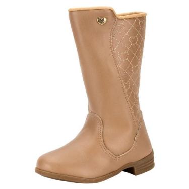 Imagem de Bota infantil montaria baby kidy 0360045, Salmão, 22