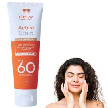 Imagem de Darrow Actine Protetor Solar Facial Cor Universal FPS60 Antioleosidade