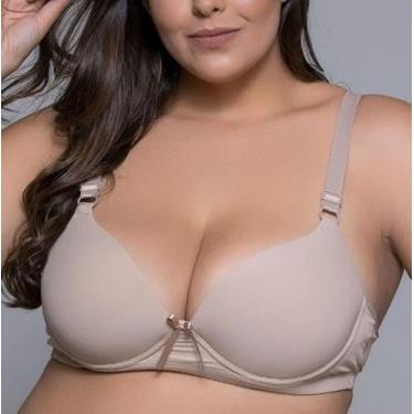 Imagem de Sutiã Microfibra com Bojo Base 20mm Alça Grossa - Bruvi Lingerie, Choc