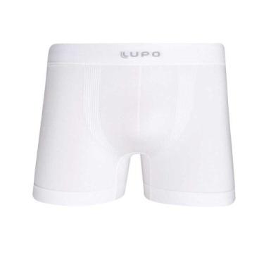 Imagem de Cueca boxer de micromodal Lupo, 111branca111, P