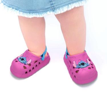 Imagem de Babuche Grendene Kids Disney Sweet Hug 23242, Lilás, Azul, 23/24