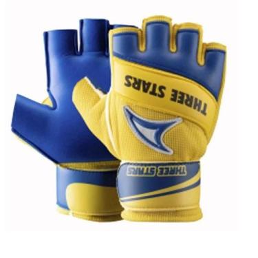 Imagem de Luva Futsal Three Stars Action Latex, Amar, Azul, M