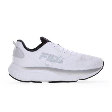 Imagem de Tênis Fila Maxximus Branco Preto e Cinza - Masculino, 39, Branco