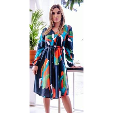 Imagem de Vestido Midi Aquarela - Paula Corrêa , G