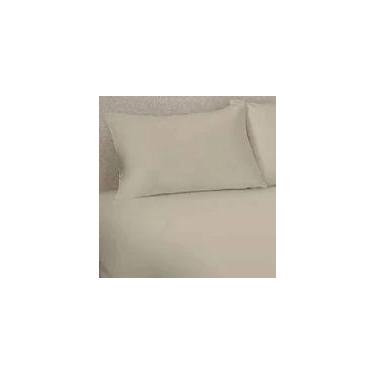 Imagem de Fronha Estampada Premium 150F 50x70cm Bege - 100% Algodão - Estamparia