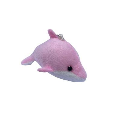 Imagem de Chaveiro de pelucia - SUMO , GOLFINHO ROSA