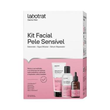 Imagem de Kit Facial Pele Sensível Labotrat Dermo Skin com 3 Itens