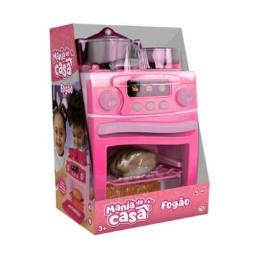 Imagem de Mania de Casa Fogão Rosa DMT0256