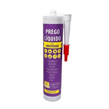 Imagem de Cola Base Aquosa 380g Rende 14m² Homestar Branco