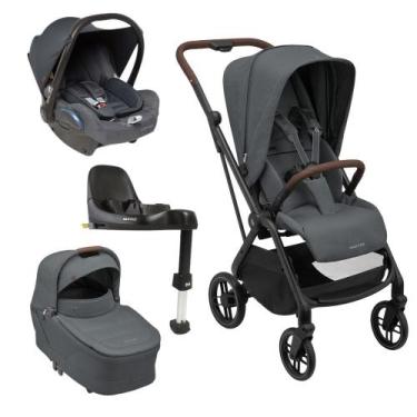 Imagem de Travel System Leona² Cabriofix 4 em 1 com Moisés Maxi Cosi - Maxi-Cosi