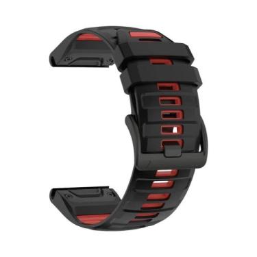 Imagem de 2 Peças Pulseira De Silicone QuickFit 26mm 22mm Para Garmin Fenix 8 pr