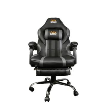 Imagem de Cadeira Gamer OEX Game Gc300, Peso Suportado até 180Kg, Mecanismo, Preto e Cinza
