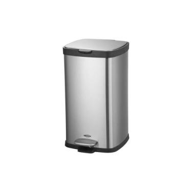 Imagem de Lixeira Aço Inox com Pedal e Cesto 20L Frame Brinox