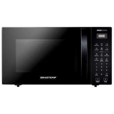 Imagem de Micro-Ondas Brastemp com Tecnologia Air Fryer Preto 29 Litros - BMC29A
