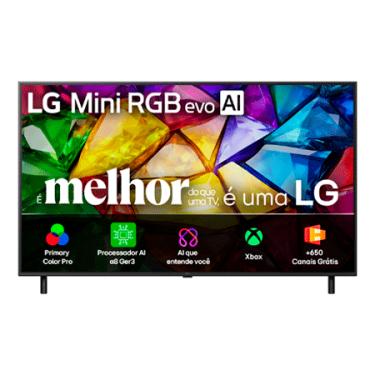 Imagem de Smart TV LG Mini RGB evo AI 4K MRGB85 75 polegadas 2026 - 75MRGB85BSC