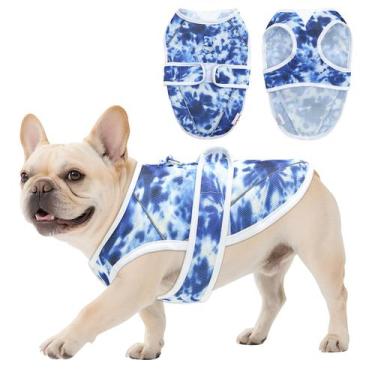 Imagem de Colete Refrescante para Cães UNIPUP Malha 3D Respirável com Proteção U
