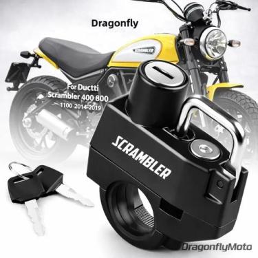 Imagem de Trava De Capacete Para Motocicleta Ducati Scrambler 400 800 1100 2014-