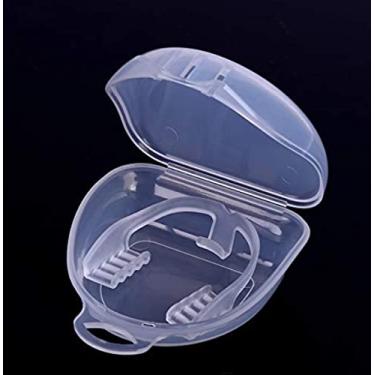 Imagem de Protetor bucal de silicone Mrinb Sleep Aid, protetor dental para a noite, protetor bucal para proteção contra moagem de dentes, Branco