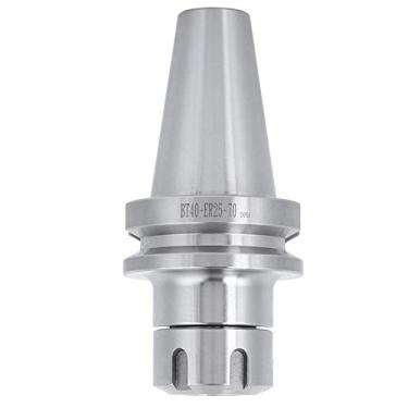 Imagem de BT40 ‑ ER25‑70 Ferramenta de mandril porta-pinças, suporte de liga de aço 40cr, adaptador de mandril frontal, para acessórios de fresamento de torno CNC, faixa de fixação 2-16 mm / 0,1-0,6 pol.