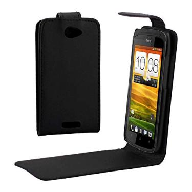 Imagem de LIYONG Capa de celular capa de couro para HTC One S(Z520e) (preto)