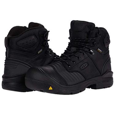 Imagem de KEEN Utility Botas de trabalho masculinas Portland 15 cm Kbf com bico composto à prova d'água, Preto/preto, 7.5