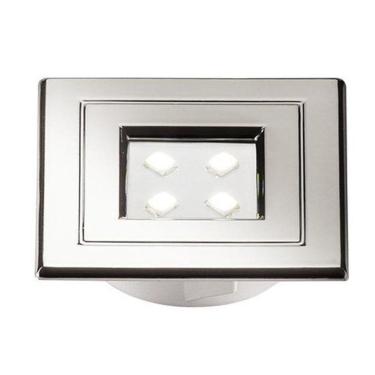 Imagem de Luminária Para Móveis Lumini Pop Cromado Quadrado 3000K