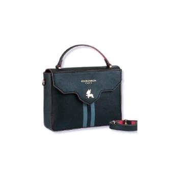 Imagem de Bolsa De Mão Transversal Rebecca Bonbon Preta - Clio Style