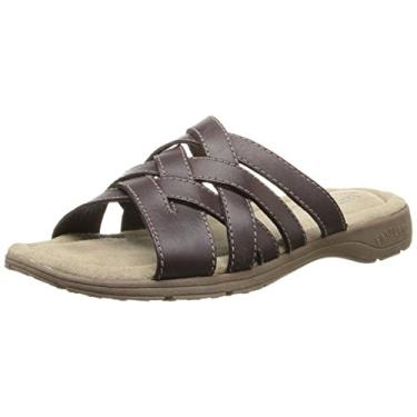 Imagem de Eastland Sandália feminina Hazel Flat, Marrom, 6 Wide