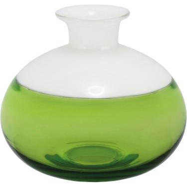 Imagem de THYARA GARRAFA DECORATIVA 15x17x17cm VIDRO VERDE