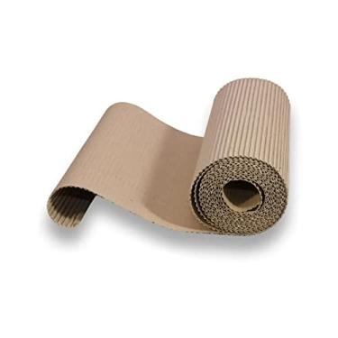 Imagem de Bobina Papelão Ondulado Embalagem Reforma Casa 0,60x20 Metros