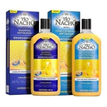 Imagem de Kit Shampoo E Condicionador Antiqueda Engrossador Tío Nacho