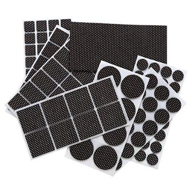 Imagem de Conjunto de almofadas adesivas premium para móveis – Pacote grande de almofadas de móveis de feltro antiderrapante 129 peças de parafusos para móveis – Pontos de silicone Superfície fixa firmemente no lugar de móveis – Melhores protetores de piso