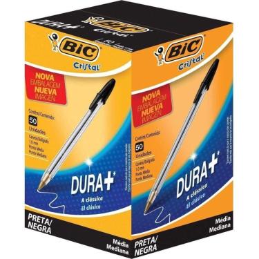 Imagem de Caneta Bic Cristal Preta 50 Und