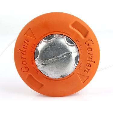 Imagem de Cortador de escova para cortador de escova de cabeça de cortador de escova de cabeça para aparador de cabeça de liga de metal universal Twister Bump Feed Line M10 x 1,25 Mower de gramado de mão esque