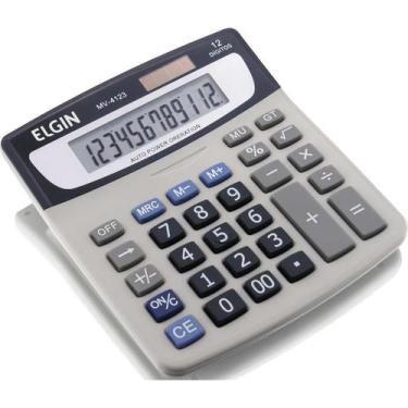 Imagem de Calculadora De Mesa 12Dig.Visor Lcd Solar/Bat.G10 (7897013517402) - El