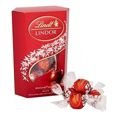 Imagem de Chocolate Lindt Lindor Milk Balls Recheio Cremoso 200 g AMZ