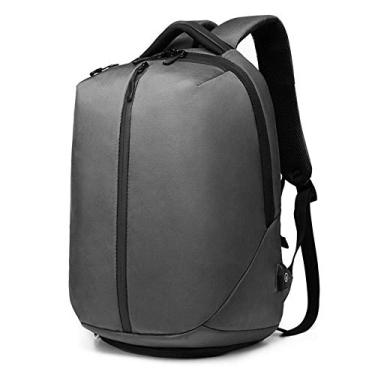 Imagem de Mochila de ombro Mochila USB Bolsa de ombro masculino Bolsa impermeável anti-roubo Mochila com bloqueio de senha, design de espaço de grande capacidade