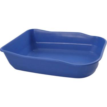 Imagem de Bandeja Sanitária Durapets Single Azul para Gatos - Tam. Único