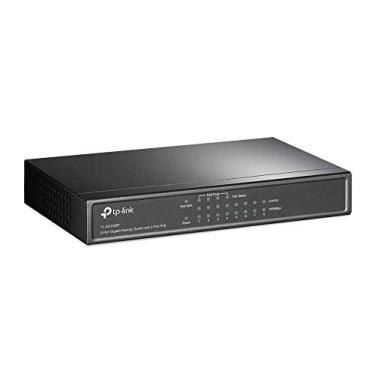 Imagem de Switch 8 portas TP-LINK TL-SG1008P Gigabit C/4 Portas POE+ (Ver. 7.0)