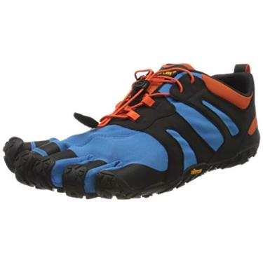 Imagem de Vibram FiveFingers Men's V-Trail 2.0 Trail Running Shoes (Blue/Orange)