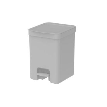 Imagem de Lixeira Com Pedal Trium 12 L Chumbo