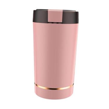 Imagem de WeiLaiKeQi Moedor de café elétrico liquidificador 150w processador de alimentos doméstico grãos grãos amendoim rebarba moinho moedor de feijão copo moedor de, rosa