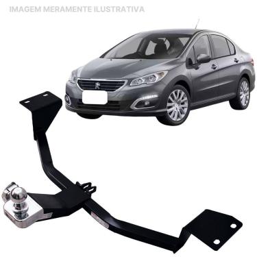 Imagem de Engate Reboque Rabicho Fixo Peugeot 408 2011 a 2016 450Kg