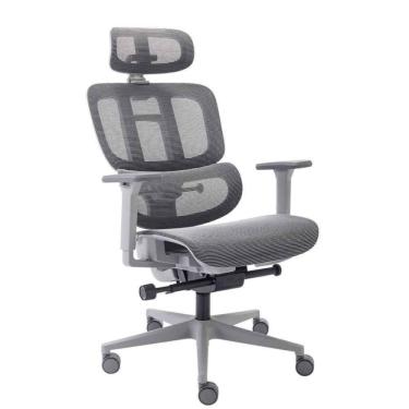 Imagem de Cadeira de Escritório Presidente NR17 Elements Sophy Full Mesh Cinza