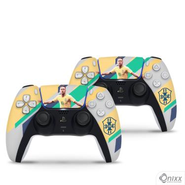 Imagem de Skin PS5 joysticks Adesiva Neymar Jr. Brasil