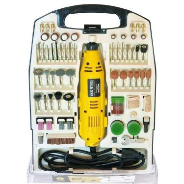 Imagem de Micro Retífica Com Chicote 234 Acessórios Maleta - 110V