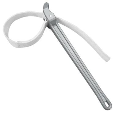 Imagem de MAXPOWER Chave de alça, chave de alça ajustável de 45,7 cm, chave de tubo de nylon para substituir filtro de óleo, filtro de água, junções de PVC