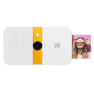 Imagem de Câmera digital KODAK Smile com impressão instantânea – Câmera de 10 MP com impressora Zink 2 x 3 (branca/amarelo)