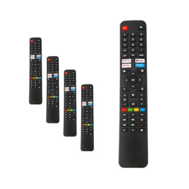 Imagem de Kit 5 Controle Remoto Para Smart TV Vizzion LE43DF20 LE50UHD